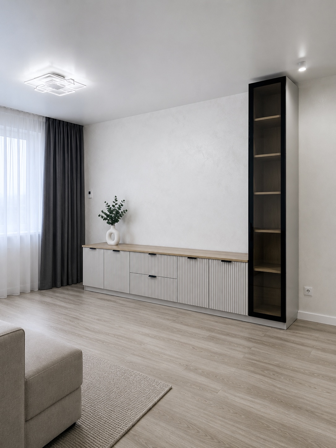 Вітальня "Grey Loft" (310/240/45) сірий, Master Mebli